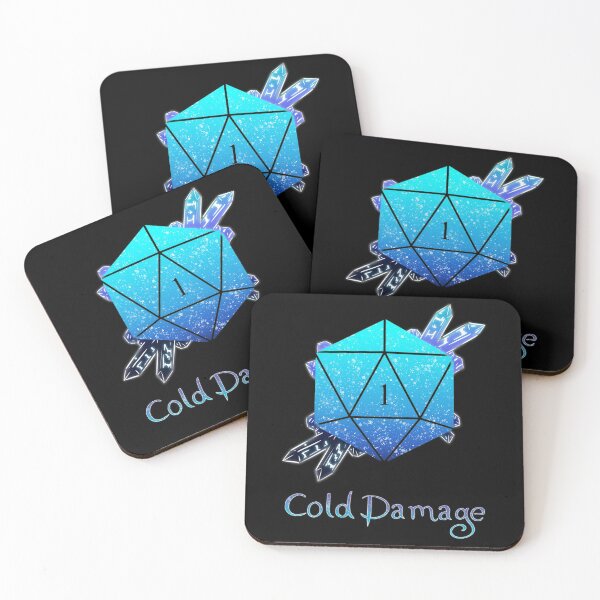 Item preview, D20 Critical Fail Cold Damage designed and sold by FaerlyClever.