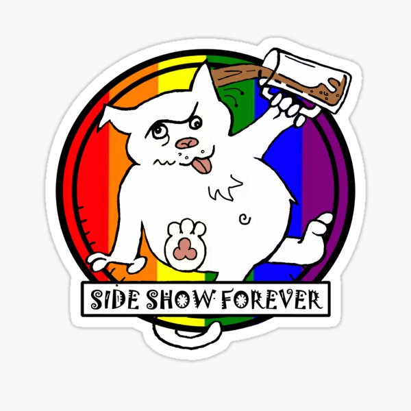 SIDE SHOW RAINBOW Sticker