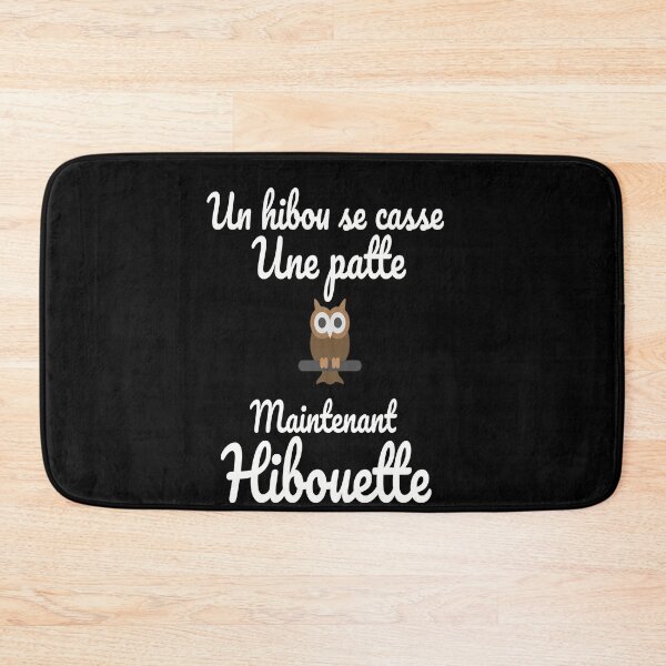 Item preview, T-shirt Blague Hibou / T-shirt Drôle / T-shirt Humour / T-shirt Marrant /Version blanc designed and sold by Reda92i.