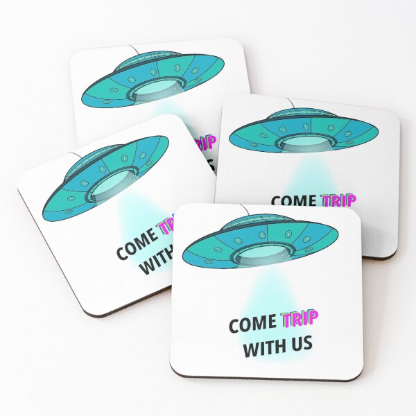 Item preview, Come Trip With Us- UFO  designed and sold by DigitalDose.