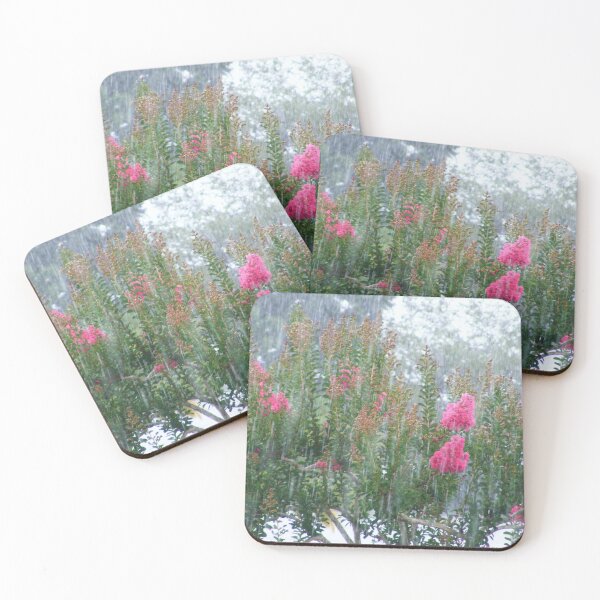 Item preview, Crepe Myrtles in Rain designed and sold by kristalcurt.