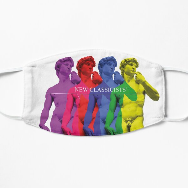 David Mask & sticker Flat Mask