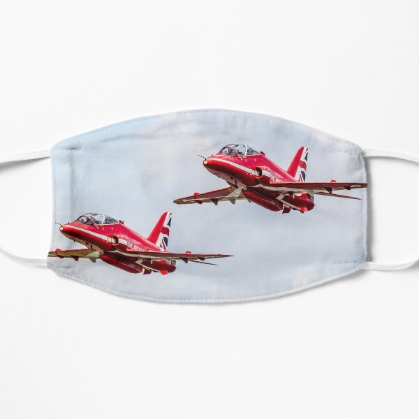 Red Arrows Formation Pair Flat Mask