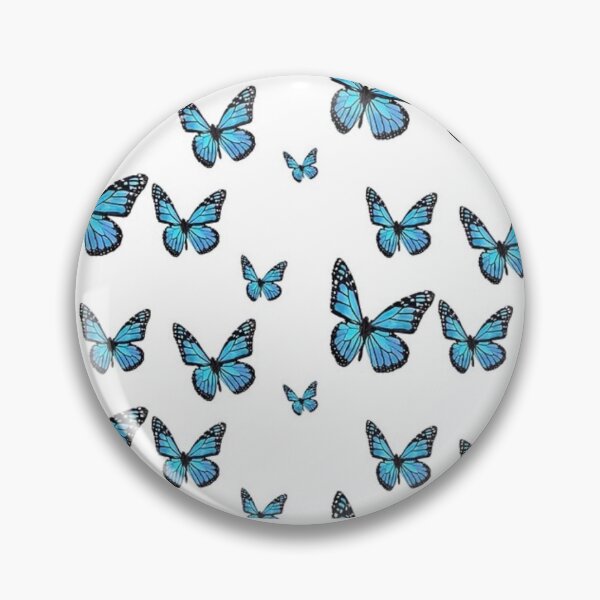 Item preview, Blue butterflies designed and sold by stickerdesignss.
