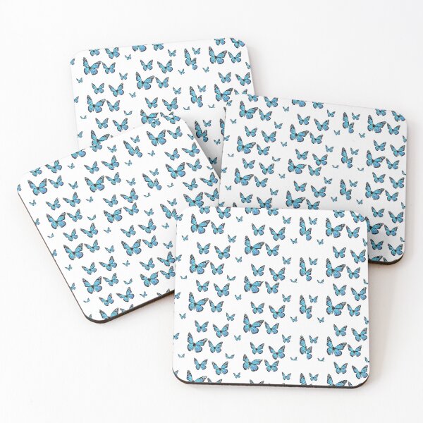 Item preview, Blue butterflies designed and sold by stickerdesignss.