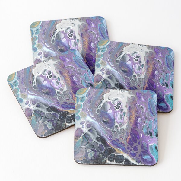Item preview, "Airspace" Fluid Art Painting designed and sold by peonypours.