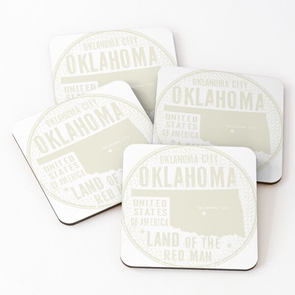 Item preview, Oklahoma - Land of the Red Man designed and sold by studio838.