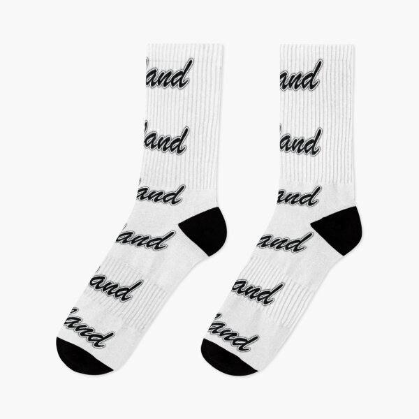 Item preview, Oakland Black and Silver on White with Shadow designed and sold by gkillerb.