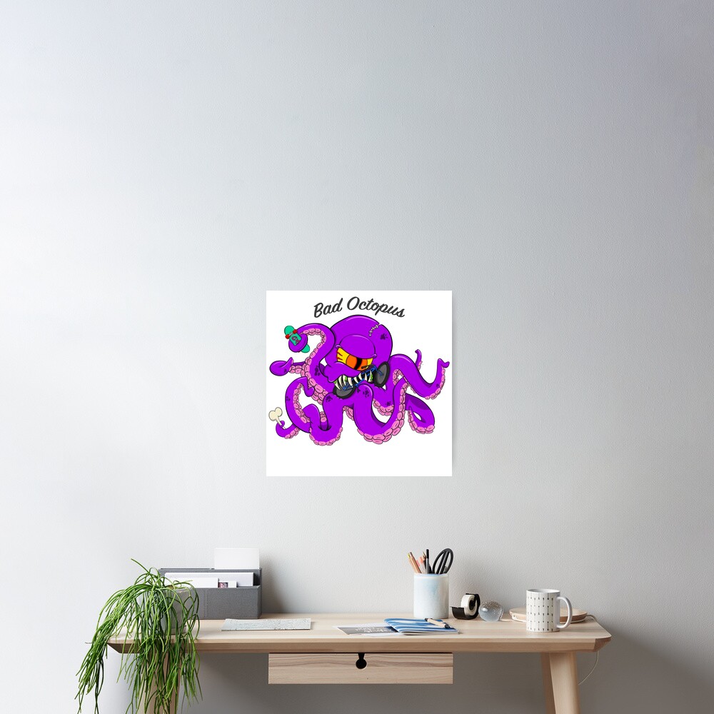 bad mood octopus