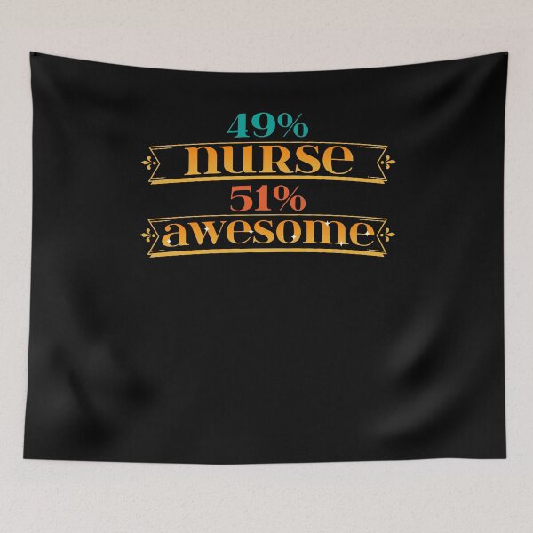 Item preview, Awesome Nurse designed and sold by Weilichesmag.