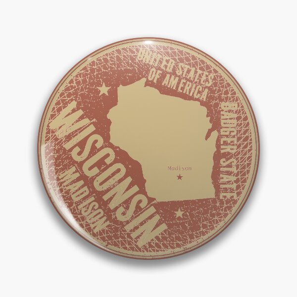 Item preview, Wisconsin - Badger State designed and sold by studio838.