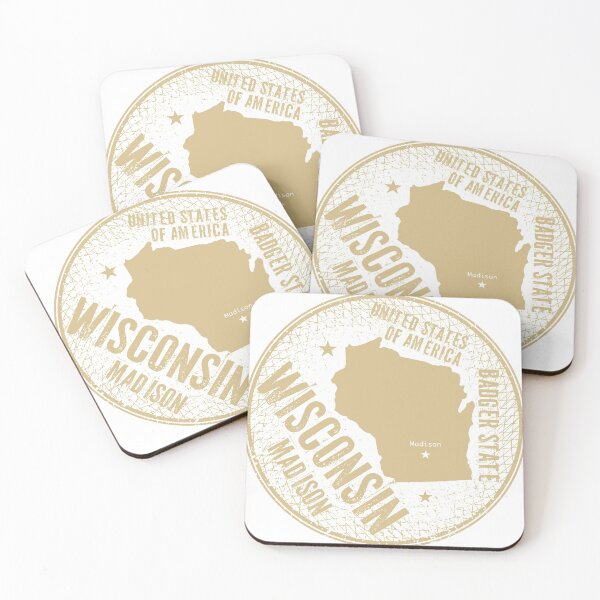 Item preview, Wisconsin - Badger State designed and sold by studio838.