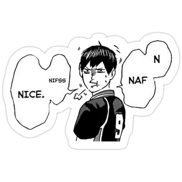 naf niffs nace nice stickers by sylnae redbubble