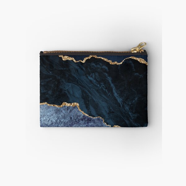 Item preview, Abstract Blue, Gold Modern Geode Design designed and sold by Paulele.