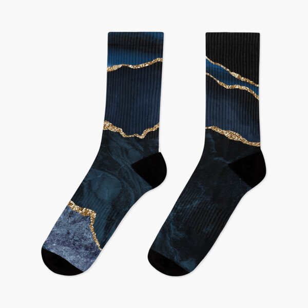 Item preview, Abstract Blue, Gold Modern Geode Design designed and sold by Paulele.