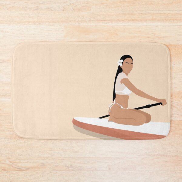 Item preview, Paddle girl - Swimsuit - Flower - Ocean - Swimming designed and sold by Sara Vissante.