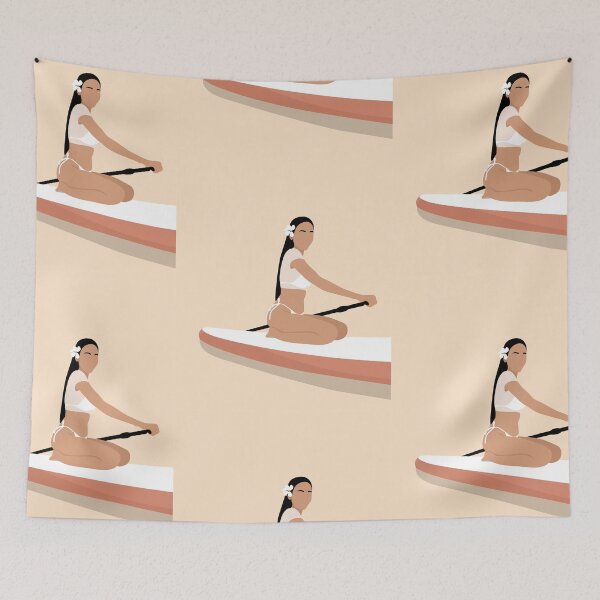 Item preview, Paddle girl - Swimsuit - Flower - Ocean - Swimming designed and sold by Sara Vissante.