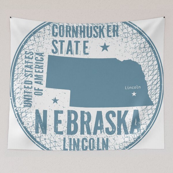 Item preview, Nebraska - Cornhusker State designed and sold by studio838.