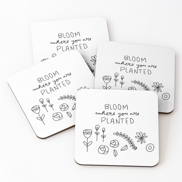 Item preview, Bloom Where You are Planted designed and sold by Mazie Kate.