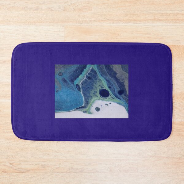 Item preview, Fluid art - shimmery ocean flow designed and sold by themuseinspired.