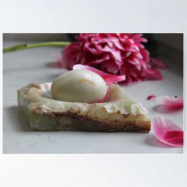 Item preview, Marble polished solid mineral egg	 designed and sold by EstelleRossetti.