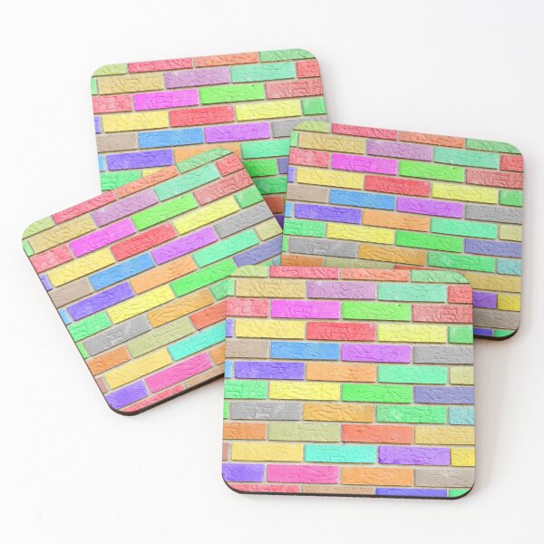 Item preview, colourful bricks  designed and sold by TheWhiteRhyno.