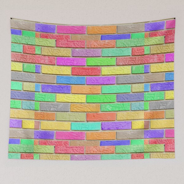 Item preview, colourful bricks  designed and sold by TheWhiteRhyno.