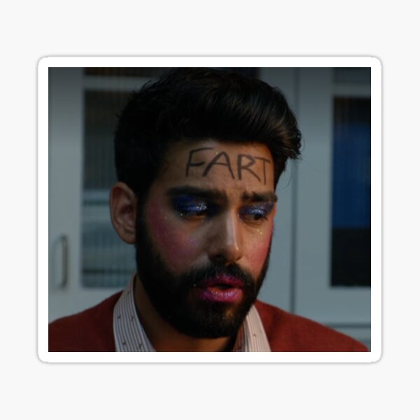 Fart Izombie Sticker