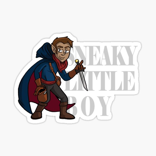 Item preview, Sneaky Little Boy designed and sold by Dumb-Dumbs & Dice.