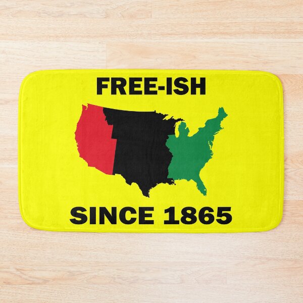 Item preview, Free-ish Since 1865 Juneteenth Day - American Map Solider Freedom Celebration Gift - Ancestors Black African American 1865  designed and sold by Run to Creations.