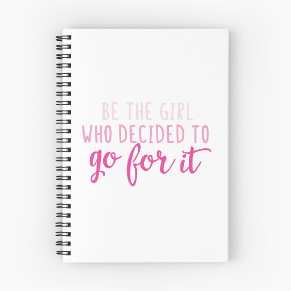 Item preview, Be the girl who decided to go for it designed and sold by kaylaoles.