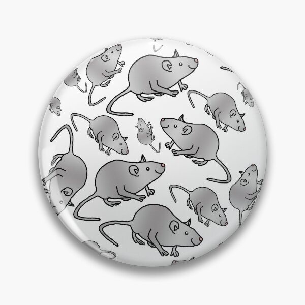 Item preview, Rat-ageddon Pattern of Rats designed and sold by ellenhenry.