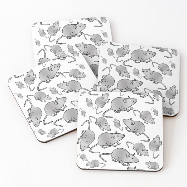 Item preview, Rat-ageddon Pattern of Rats designed and sold by ellenhenry.