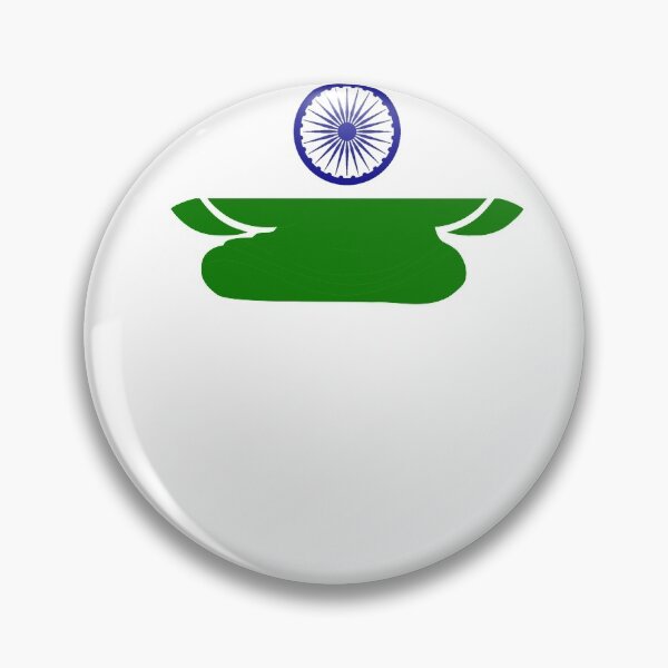 Artikelvorschau, Indische Flagge Zen Meditation Design entworfen und verkauft von StickerDirect.