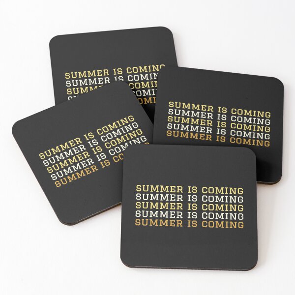 Item preview, Summer is coming Typography designed and sold by TamGustam.