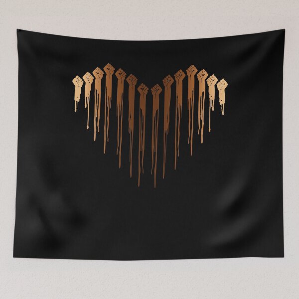 Item preview, Heart Hand Black White Strong Power designed and sold by PhillipAlvarez.