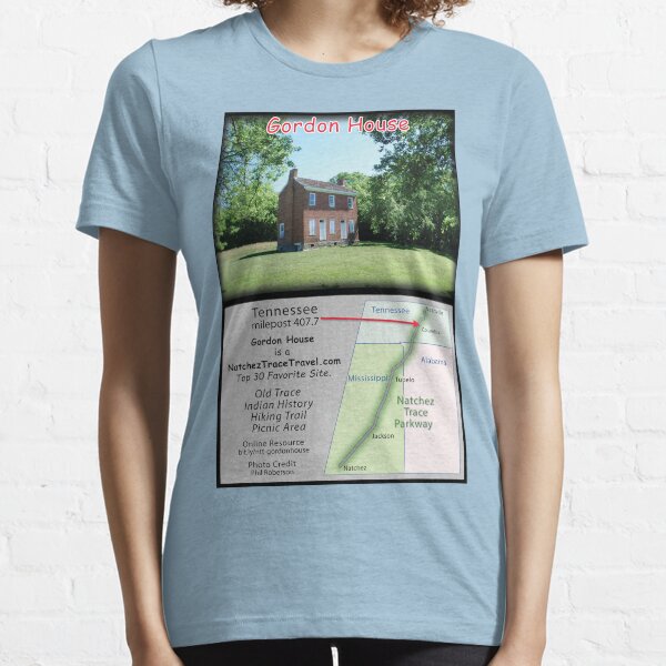 Gordon House on the Natchez Trace Parkway. Essential T-Shirt
