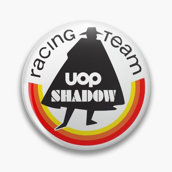 Item preview, UOP Shadow Racing Team retro F1 logo  designed and sold by retropetrol.