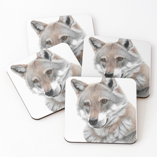 Item preview, grey Wolf designed and sold by closetoart.