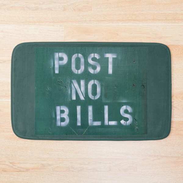 Item preview, post no bills designed and sold by Val Goretsky.