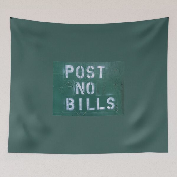 Item preview, post no bills designed and sold by Val Goretsky.