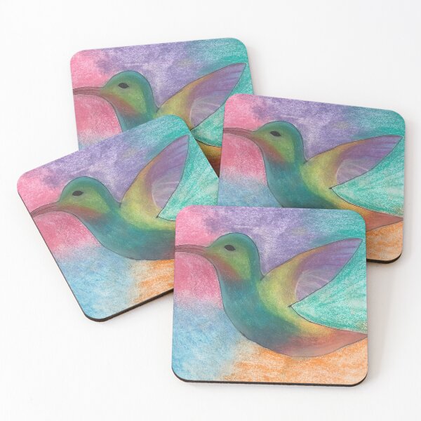 Hummingbird Coasters (Set of 4)