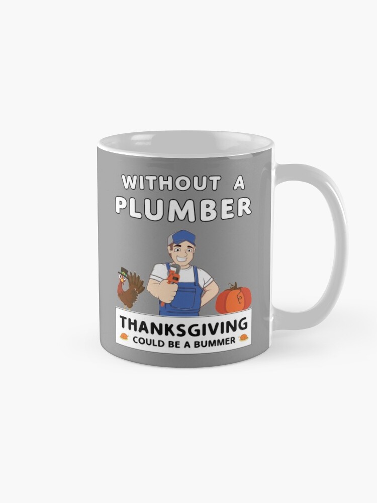 Alternate view of Thanksgiving Repairman Tradesman Contractor Gourd. Mug
