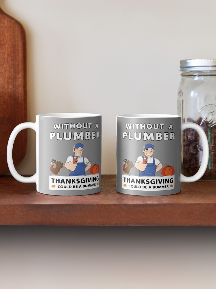 Alternate view of Thanksgiving Repairman Tradesman Contractor Gourd. Mug