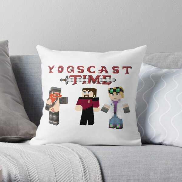 Yogscast Minecraft Pillows Cushions Redbubble - hey yogscast roblox