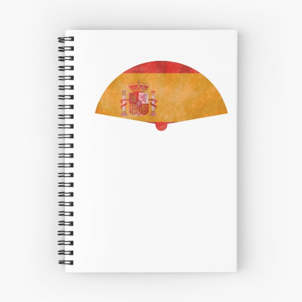 Item preview, Spanish Flag Fan designed and sold by StickerDirect.