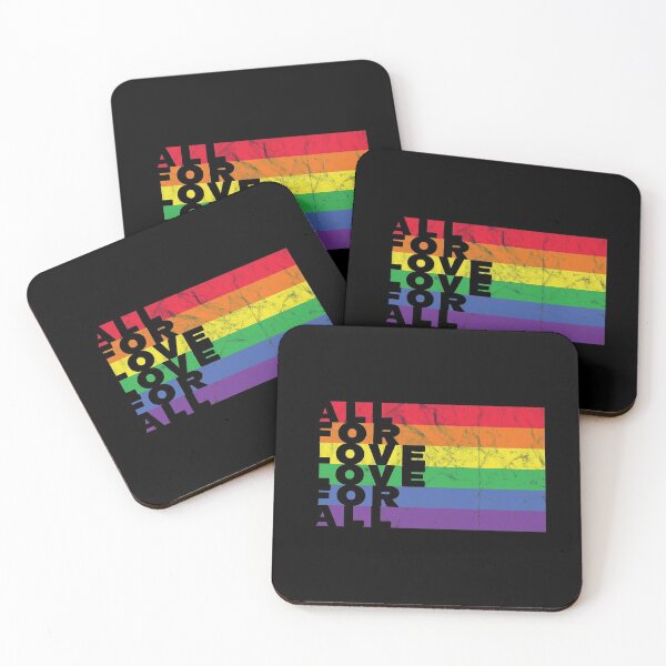 Item preview, All For Love Love For All - Gay Pride designed and sold by casestees.
