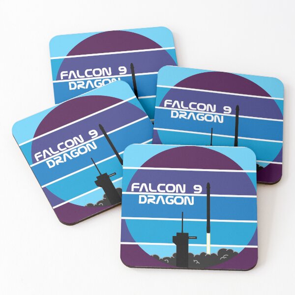 Item preview, Falcon 9 and Dragon C designed and sold by MissionPatch.