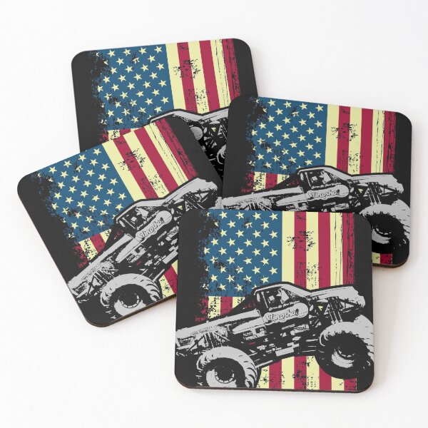 Item preview, American Monster Truck product, USA Truck Tee designed and sold by Lisbob.