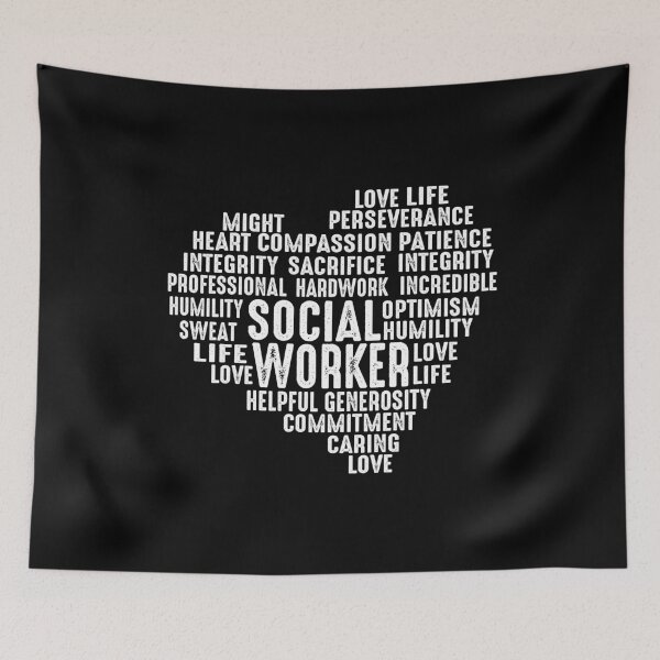 Item preview, Social Sciences Social Work Profession Gift designed and sold by 2blackcherries.